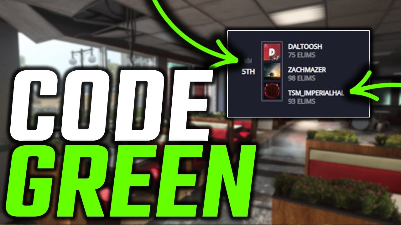 WE POPPED OFF IN THE CODE GREEN WARZONE TOURNAMENT!!! | TSM ImperialHal