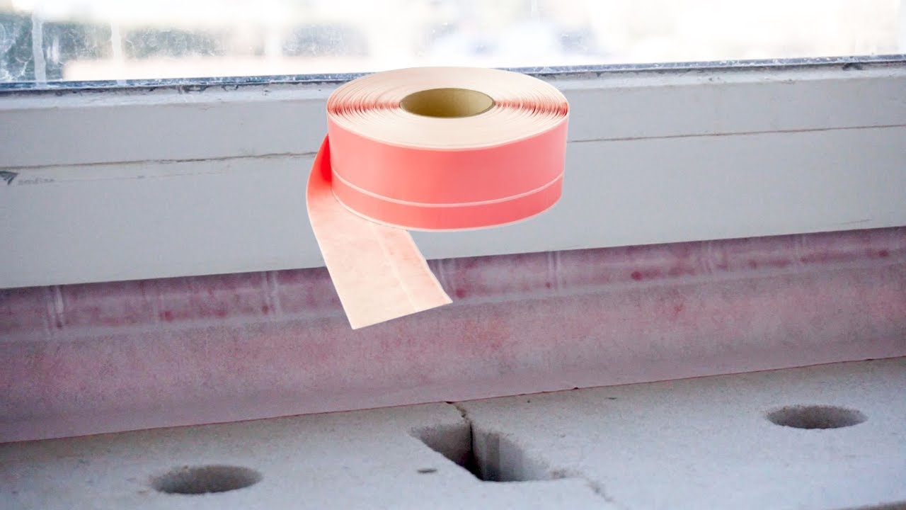 Vidinė langų sandarinimo juosta PENOSIL 400 | Kaip užsandarinti langus ? | lipniosjuostos.lt