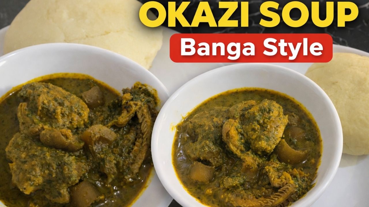 You Will Love This Okazi Soup with Banga Extract
