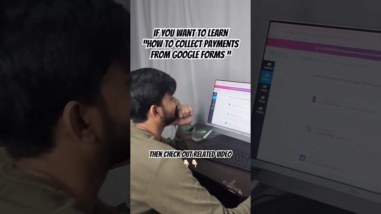 Collect Payments Through Forms 🚀✅#googleforms #shorts #pabblyconnect #productivity