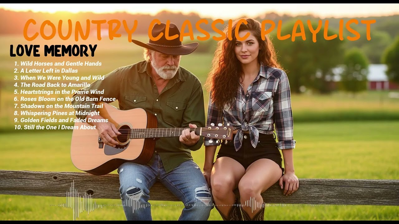 Best Country Ballads 70s 80s – Old Country Music Favorites | Horse White