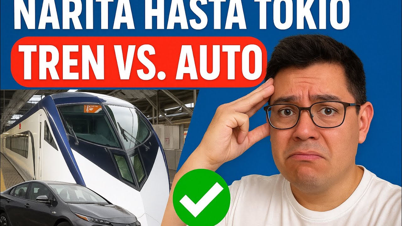 Cómo ir del Aeropuerto de Narita a Tokio en tren 🚆 | Guía fácil para llegar al centro