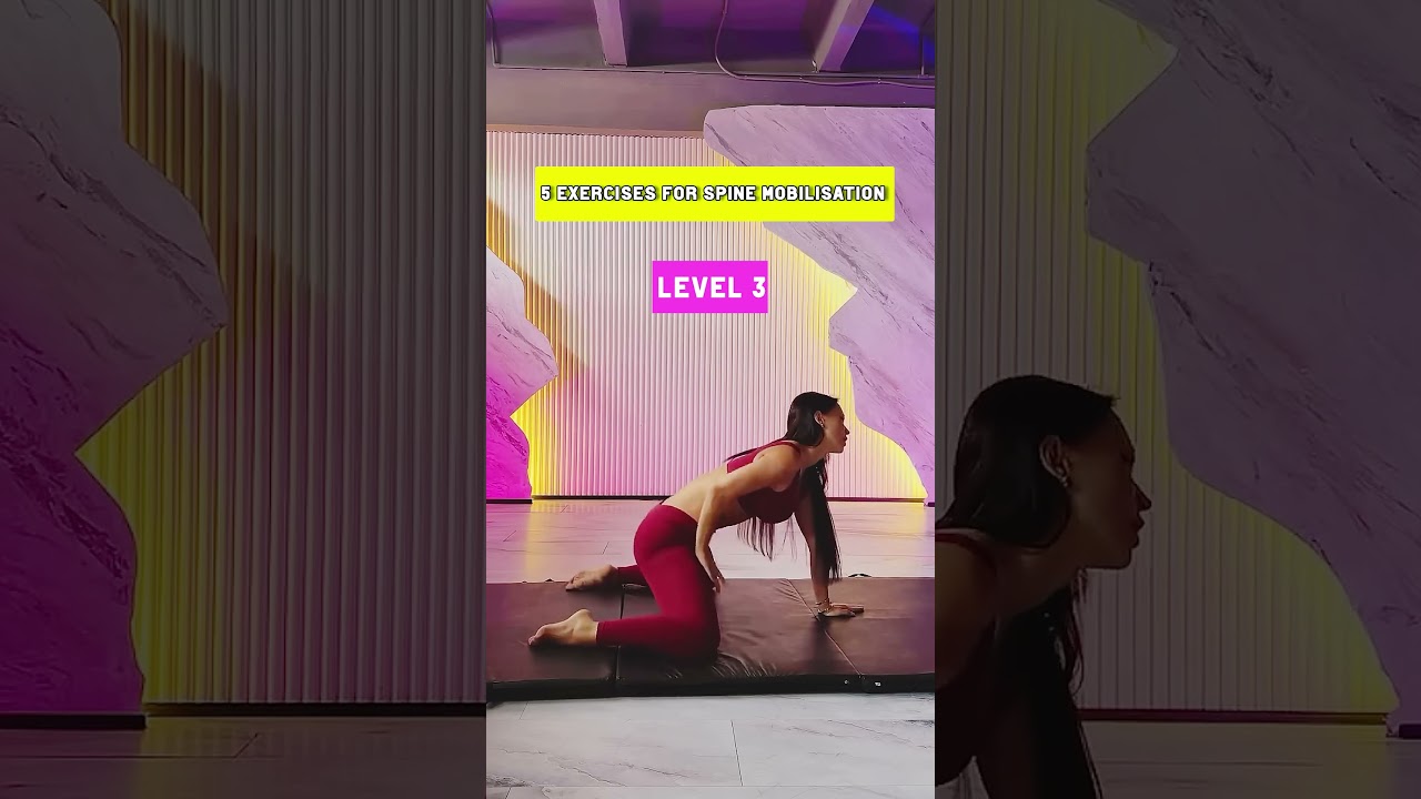 Pięć ćwiczeń na mobilność kręgosłupa. #ćwiczeniewdomu #mobilnośćkręgosłupa #filmzdjęcia #fitness #motywacja #zdjęcia.