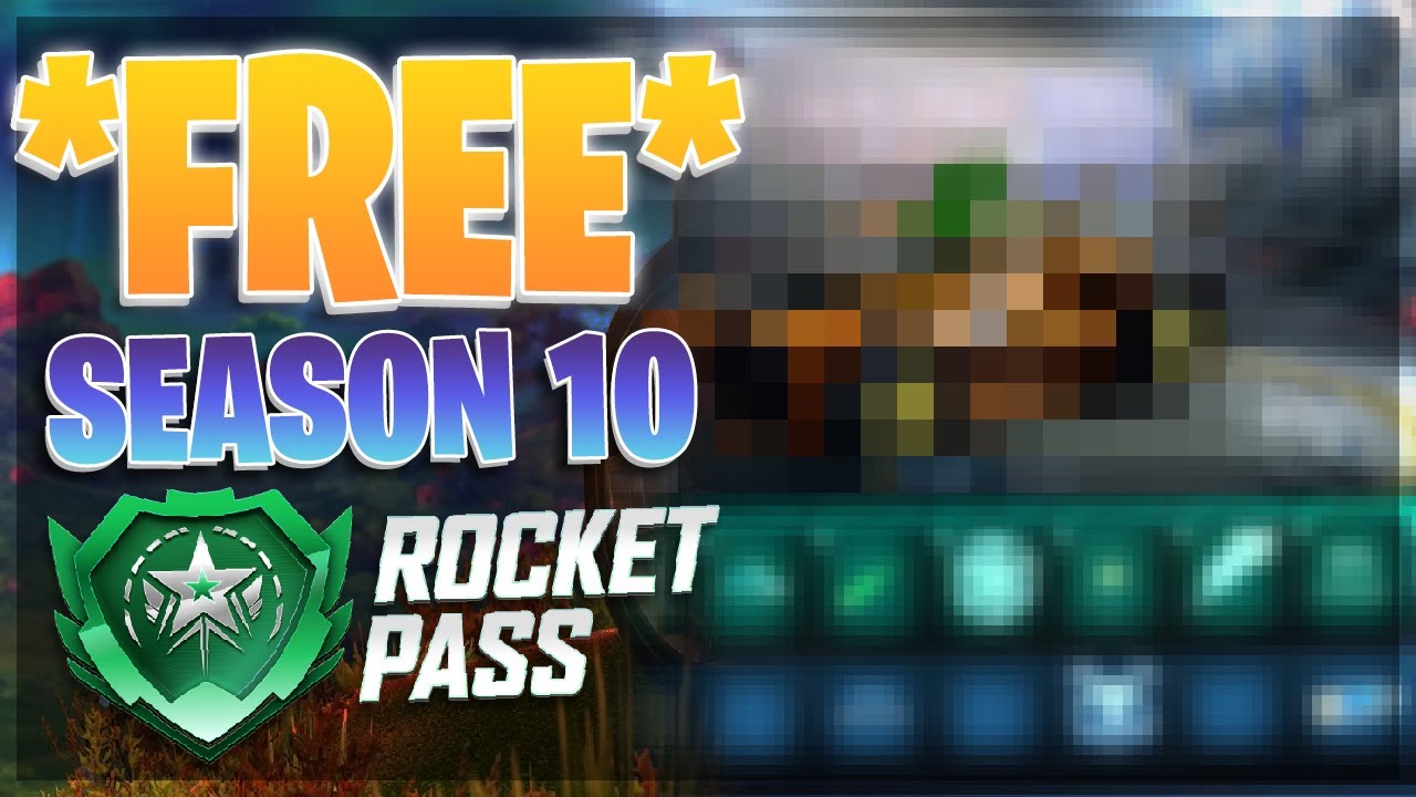 HOW TO GET A *FREE* SEASON 10 ROCKET PASS! (Preparing For Season 10)