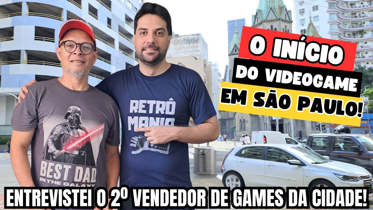 Conversei com o 2º Vendedor de Games da Cidade de São Paulo! | Ft. Charles