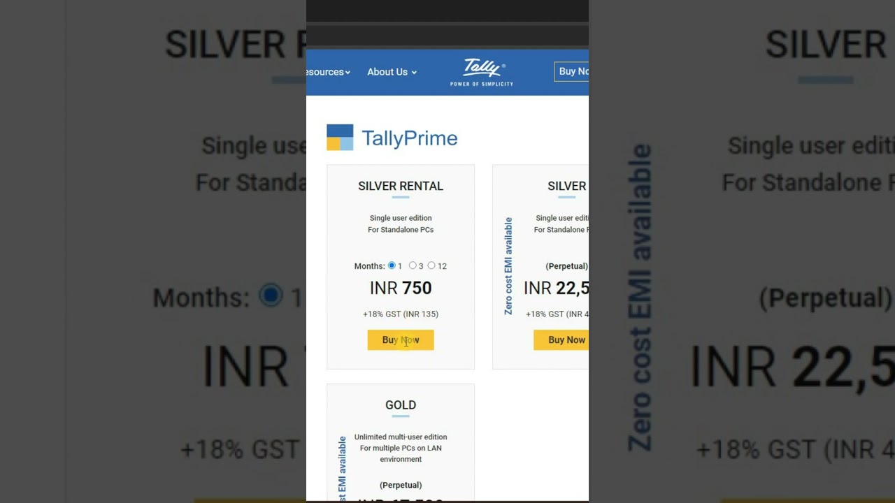 Before buying Tally