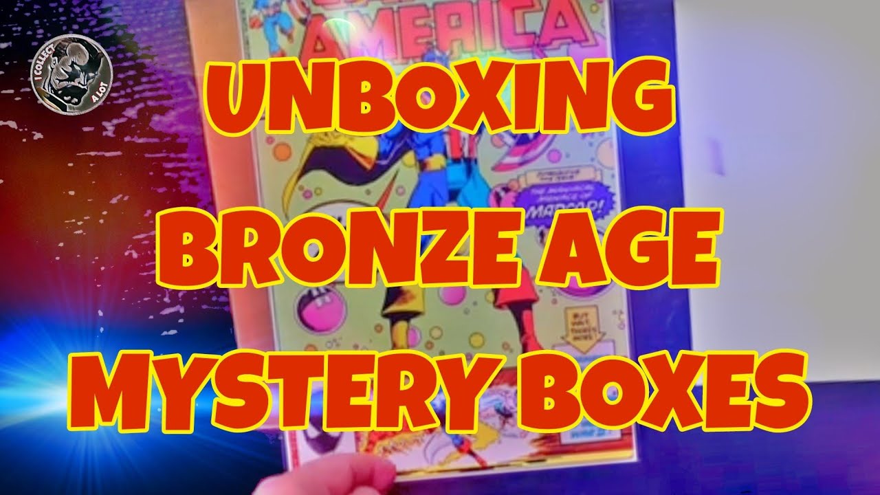 UNBOXING Bronze Age Comic Book Mystery Boxes From Comicfoo2814
