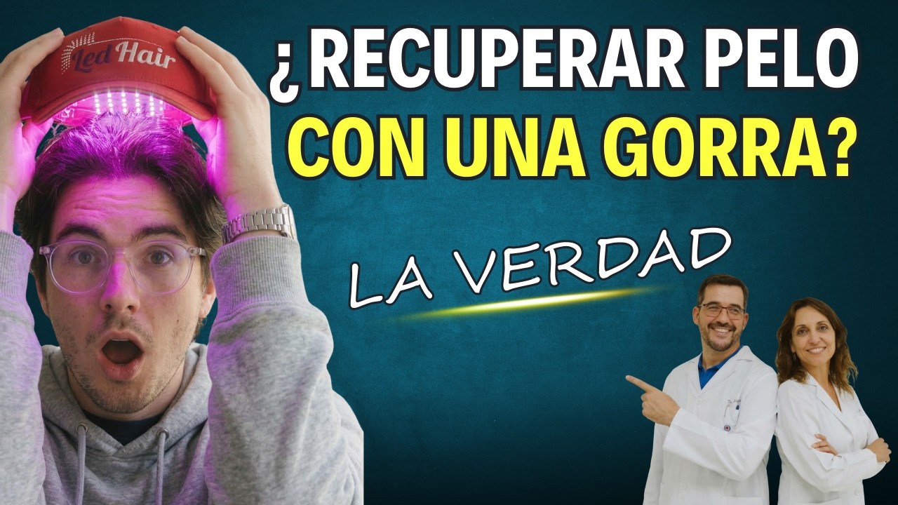 🟠 ¿Funciona la GORRA LED (láser capilar) para ALOPECIA?  — Opiniones de Doctores