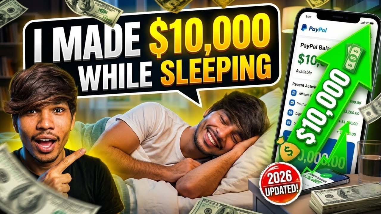 🔥 I Made $10,000 While Sleeping 😴💰 (7 Passive Income Streams That Work)