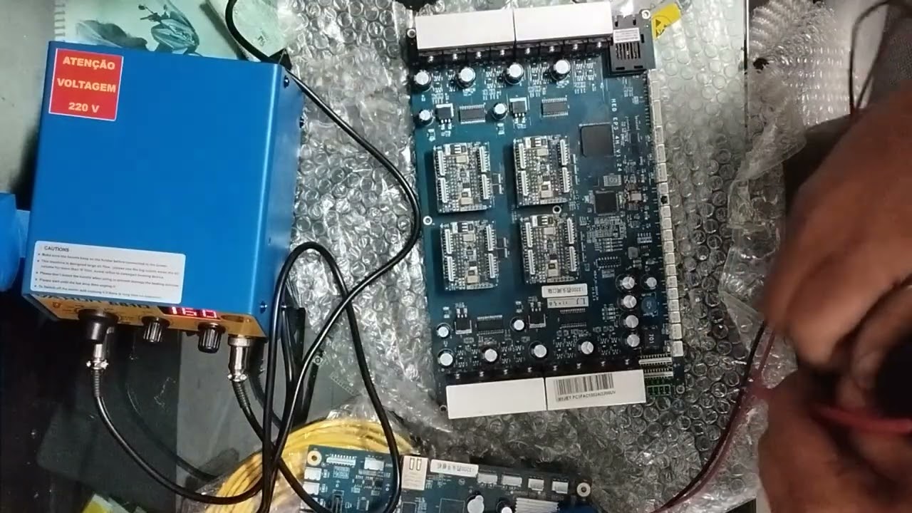 Placa Hoson 4 Cabeças i3200 - Parte 2 - A solução da encrenca.