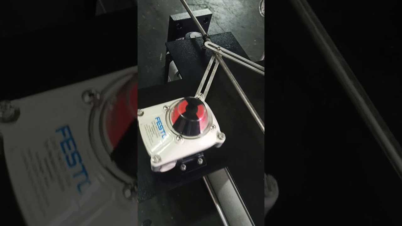 PNEUMATIC CYLINDER WITH POSITIONER & LIMIT SWITCH