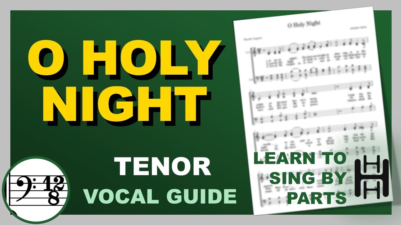 O HOLY NIGHT Vocal Tenor C Major