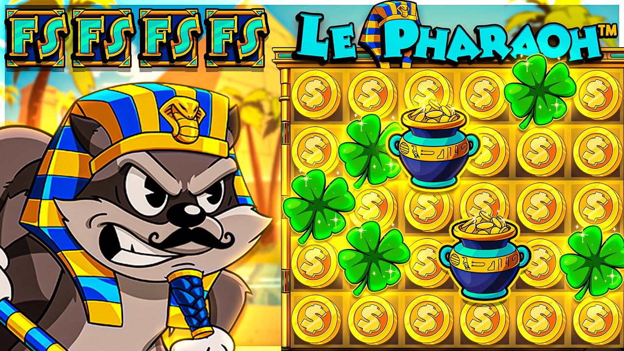 1000 SPINS On LE PHARAOH SLOT!! (HUGE WIN)