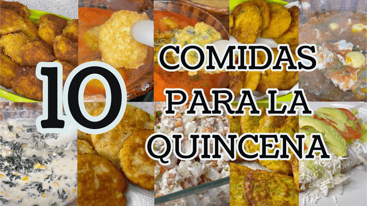 10 MENÚS SEMANAL ECONÓMICO #3 #viral #parati #fypシ  #recetas  #fyp  #fypシ゚viral #1million