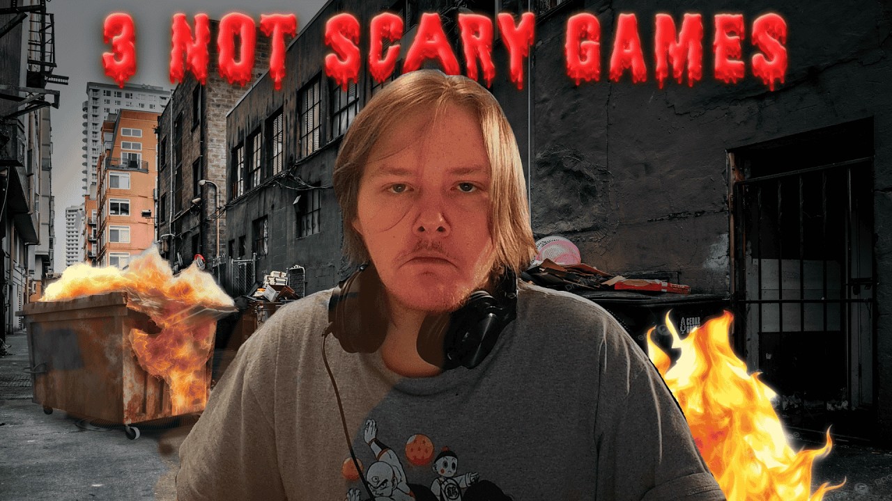 3 Not So Scary Horror Games.....