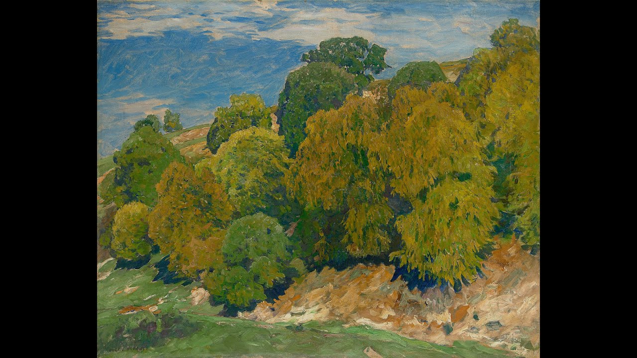 Eugen Bracht (1842-1921) - A German landscape painter.