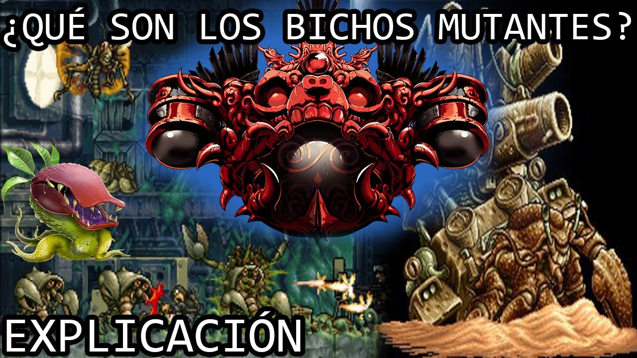 ¿Qué son los Bichos Mutantes de Metal Slug? | Todos los Monstruos Mutantes de Metal Slug Explicados