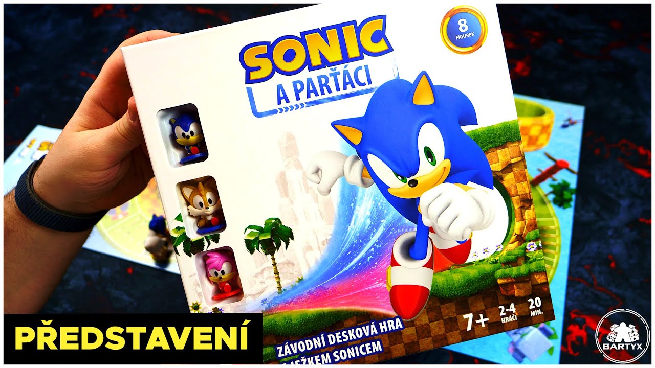 Sonic a parťáci - Závodní hra se slavným ježkem Sonicem - Představení