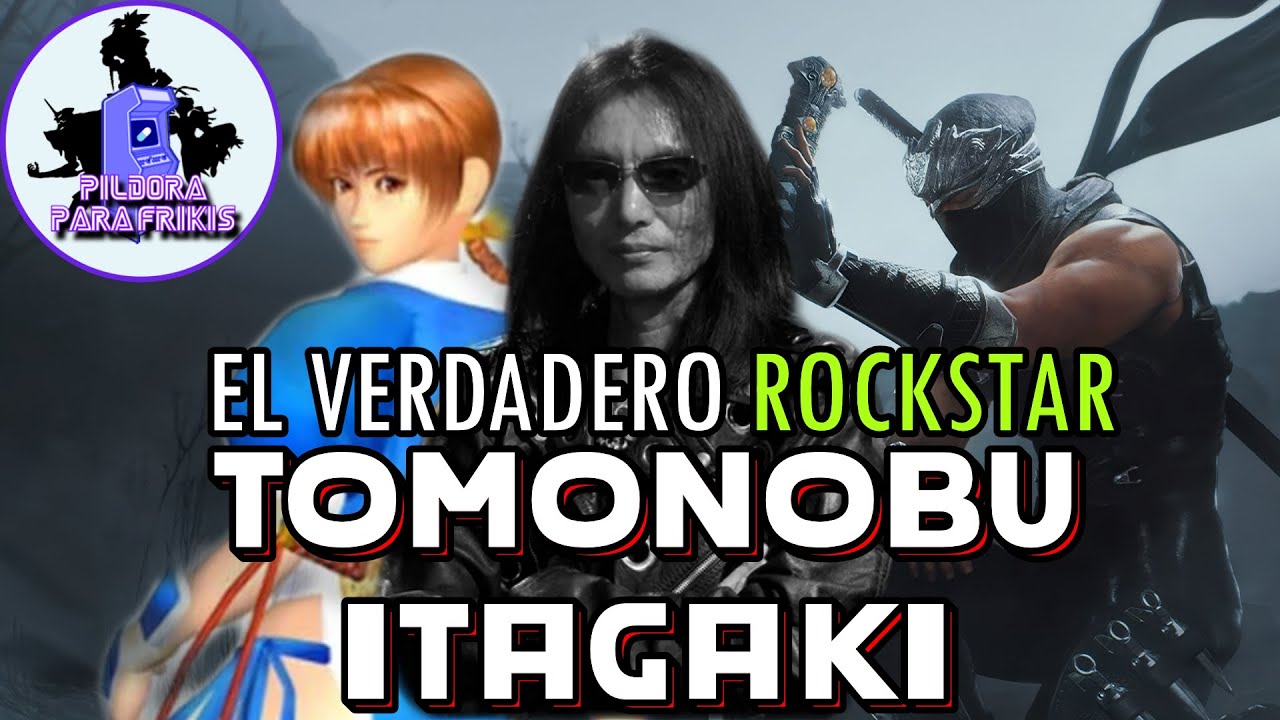 El ROCKSTAR del VIDEOJUEGO: TOMONOBU ITAGAKI y NINJA GAIDEN | MarkosTheFlower | Píldora para Frikis