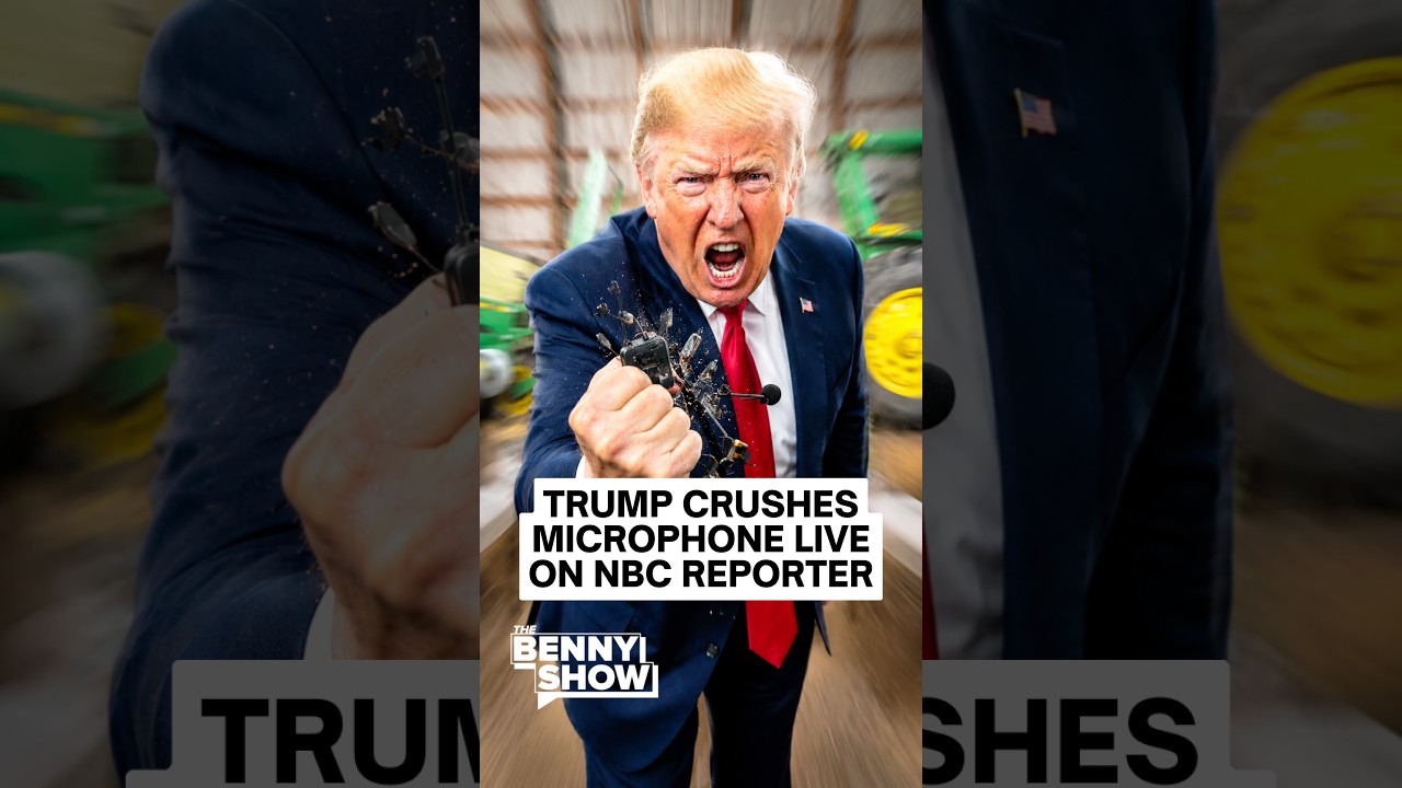 Trump Goes BEAST MODE, Smashes Mic On LIVE TV