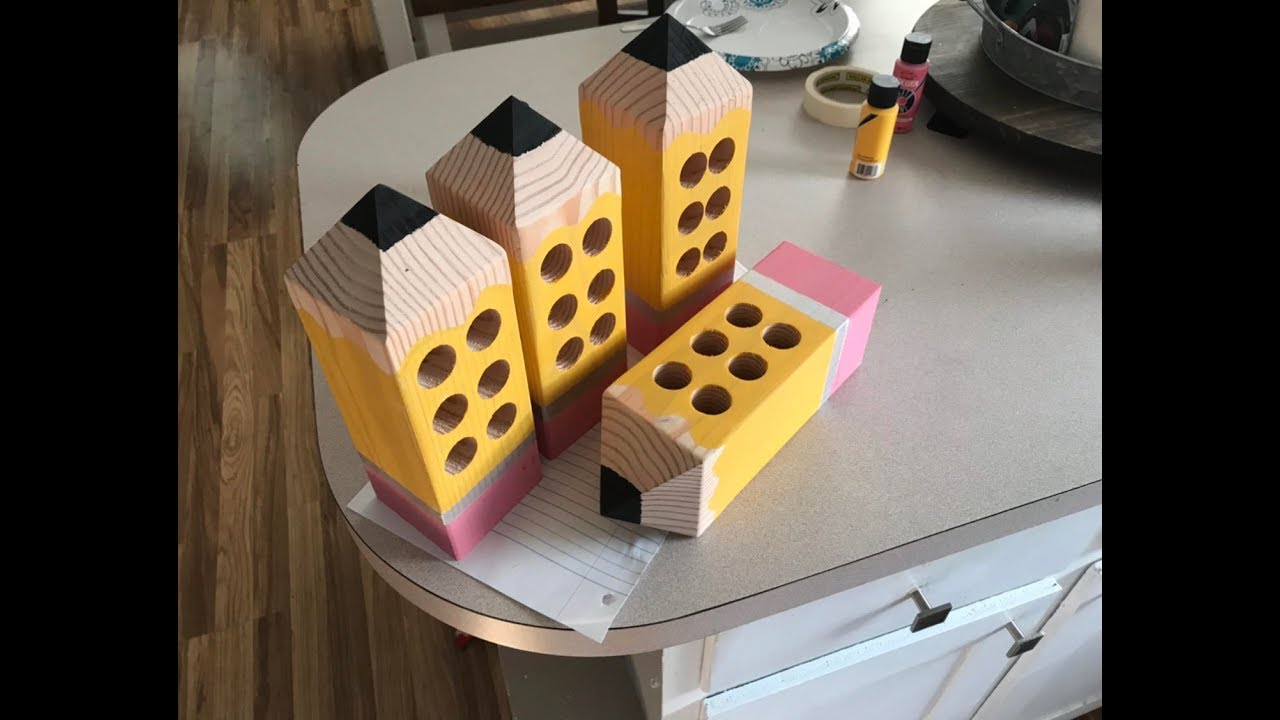 Teachers Pencil Holder Gift