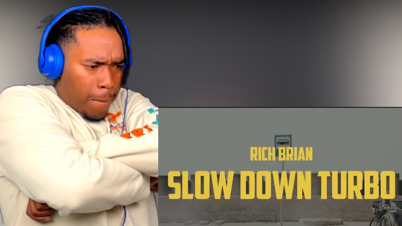 YoungChris2kreacts:Rich Brian - Slow Down Trubo (Lyric video)
