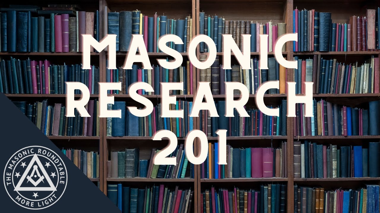Masonic Research 201 | TMR 498