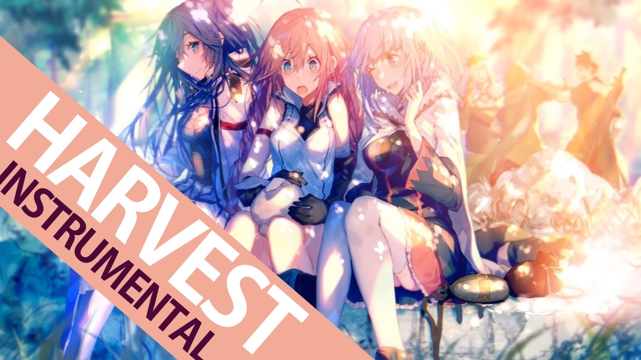 Hai To Gensou No Grimgar ED - Harvest - Instrumental [Lyrics] + DL