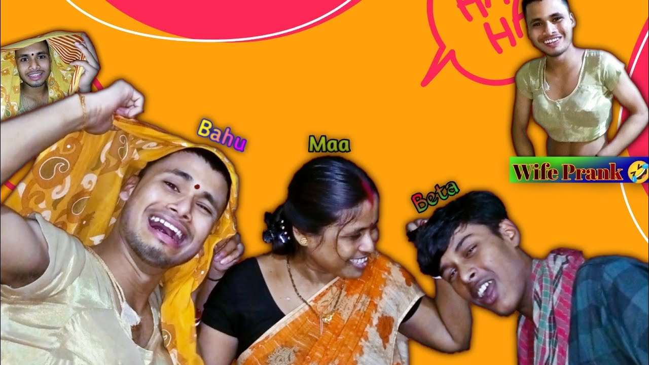 Wife Prank With Mom 😂 // Reaction Prank