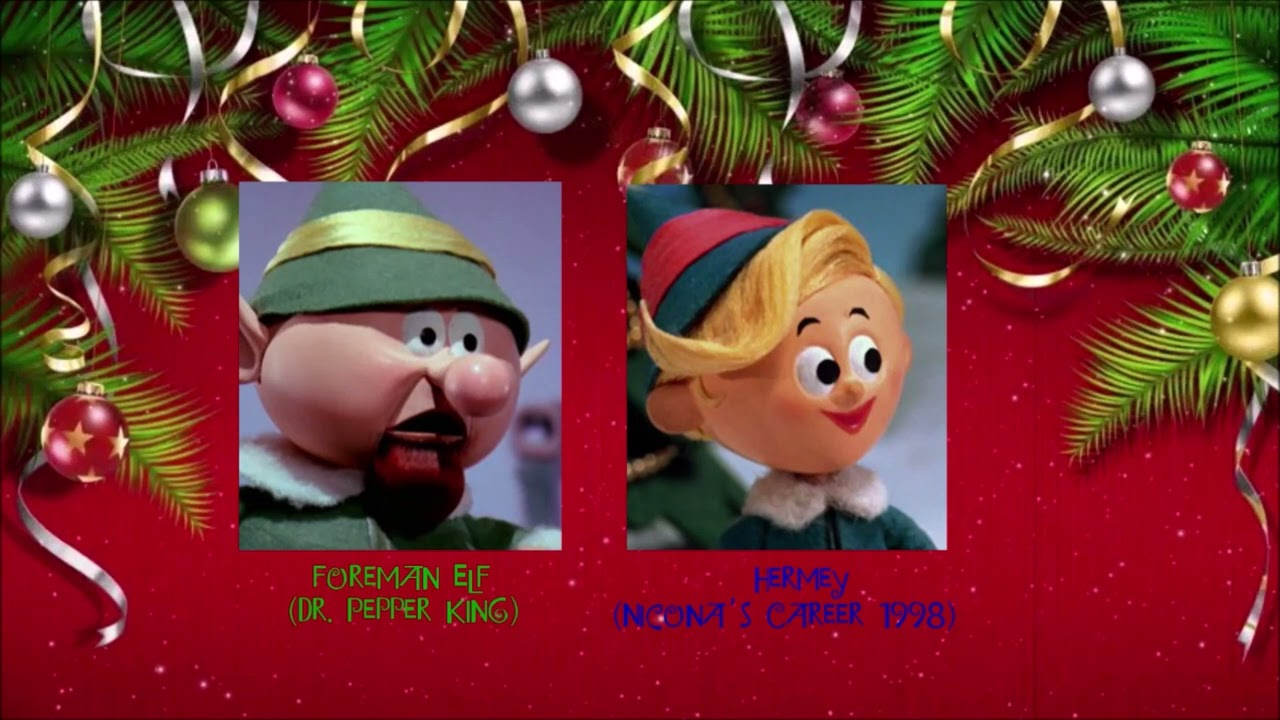 Rudolph the Red Nosed Reindeer Hermey And Foreman Elf Impressions (Ft. Dr. Pepper King)