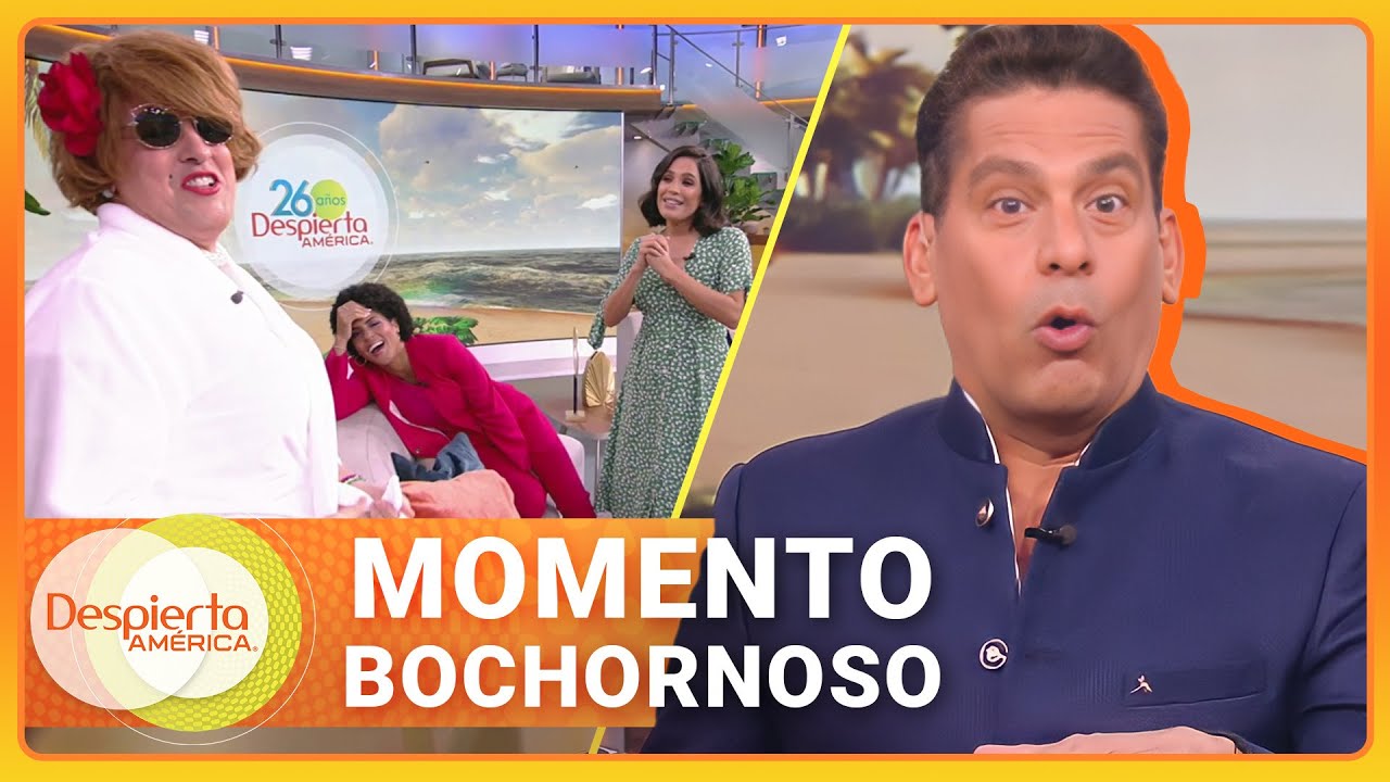 Ismael Cala impactado al ver a Meche en traje de baño | Despierta América | Hoy | 28 de junio