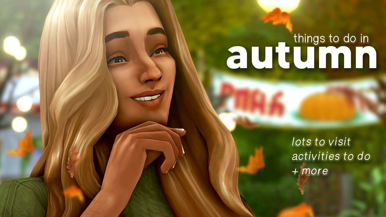 Don't forget to do THIS with your Sims in Fall 🍂🎃