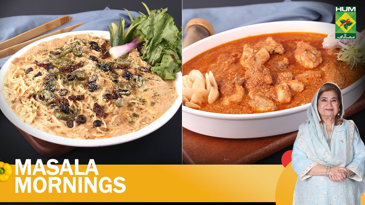 Babars Pasta & Chicken Angara with Gravy | Masala Mornings | Shireen Anwar | 6 Oct 2023 |MasalaTv