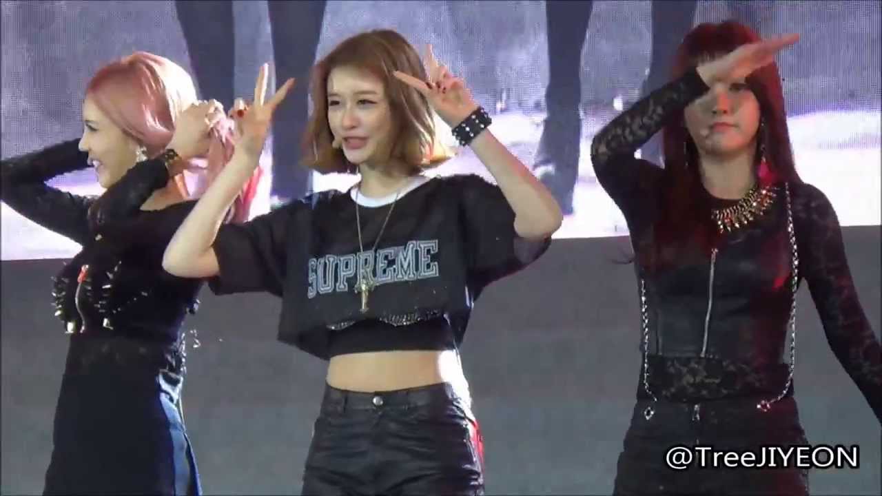 [FanCam] 20140119 Chengdu Concert : Dance Game #2 JIYEON (T-ARA)