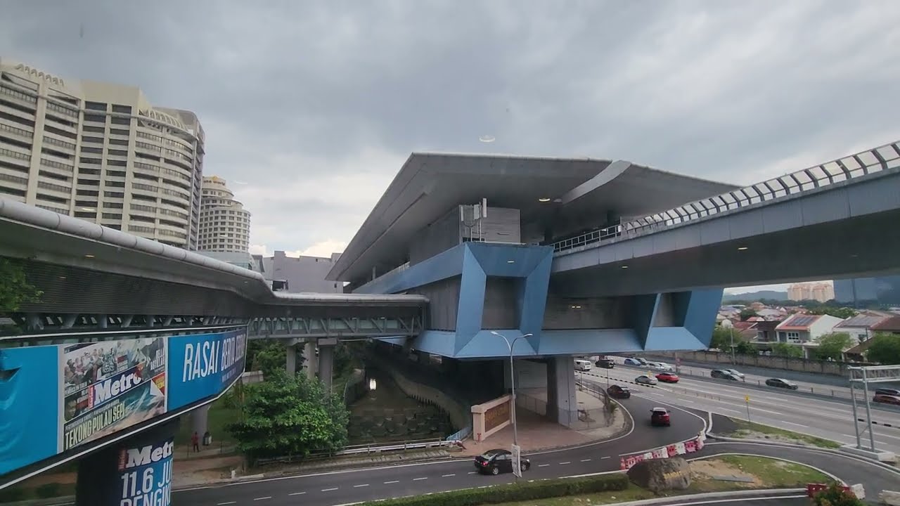 LRT 3 Bandar Utama connection from MRT Laluan Sungai Buloh Kajang SBK Line Progress Petaling Jaya