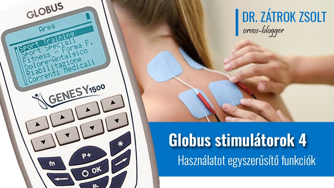 Globus stimulátorok 4 - a használatot egyszerűsítő, segítő funkciók