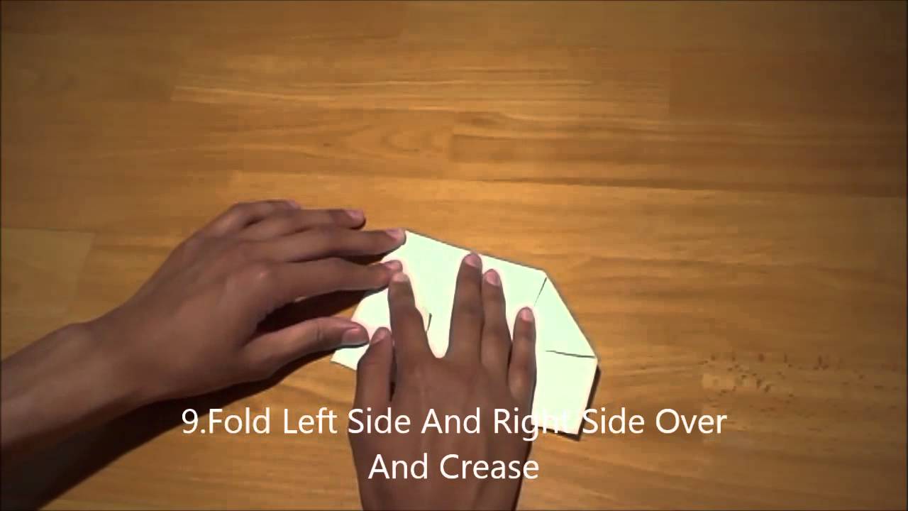 How To Make An Origami Bench