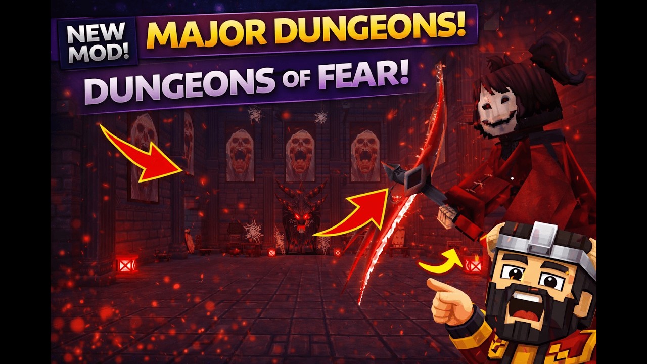 These Dungeons Are TERRIFYING&hellip; | Hytale Mod Showcase