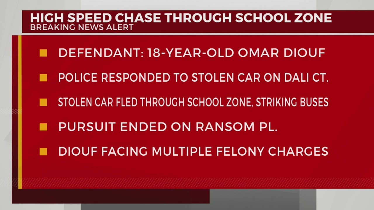 School bus hit during high-speed chase through Antioch
