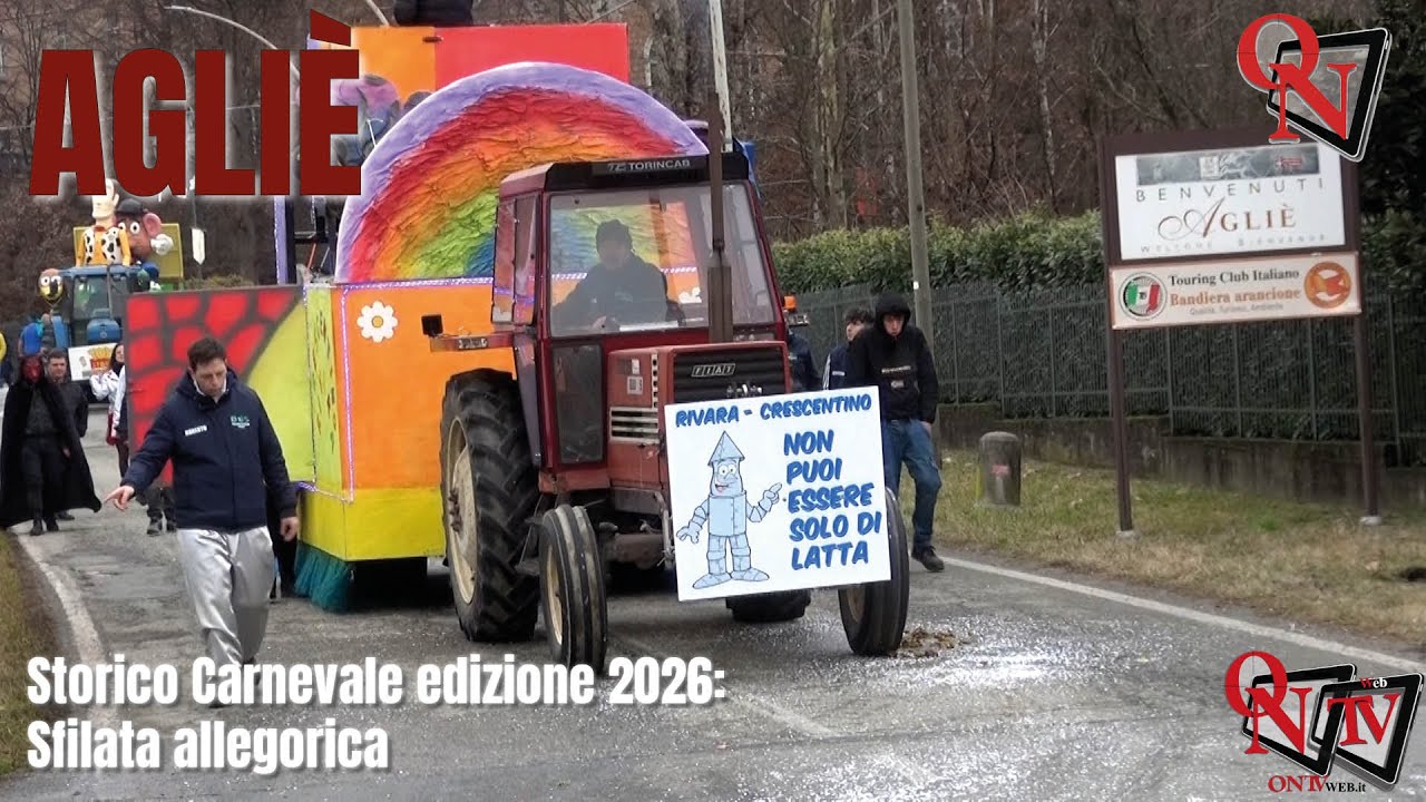 AGLIÈ - Storico Carnevale edizione 2026: Sfilata allegorica