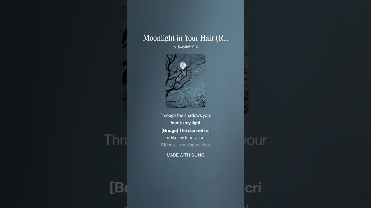 Moonlight in Your Hair @musemusic