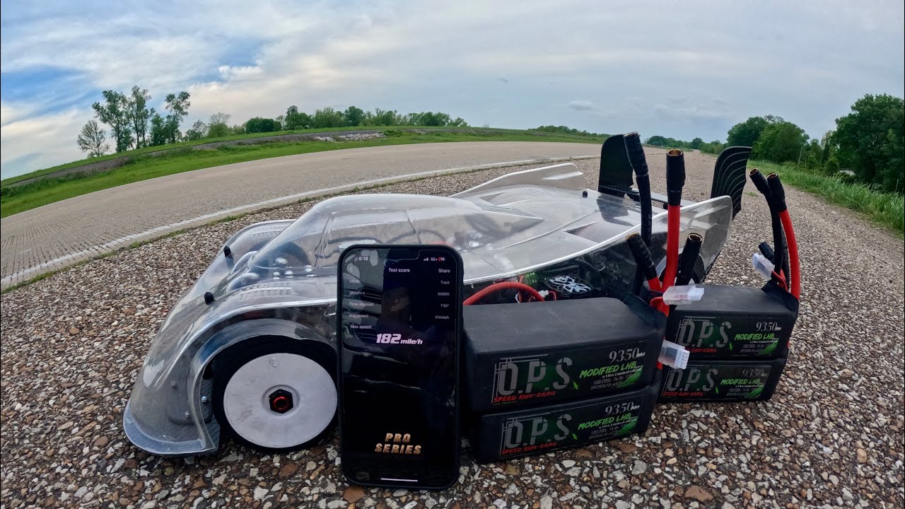 180+ MPH Dual Motor Arrma Limitless! Onyx 9350’s, Castle Creations 1700kv motors