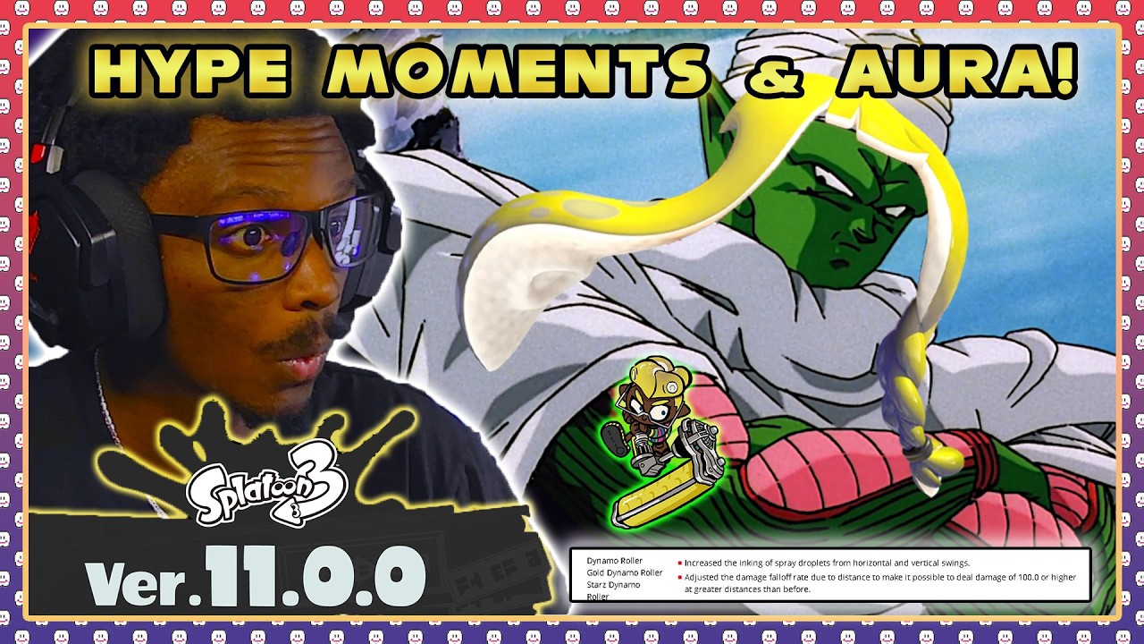 DYNAMO'S BEEN SAVED RAAAAHHHH! WE ARE SO BACK! | Splatoon 3 11.0 Patch Notes Reaction