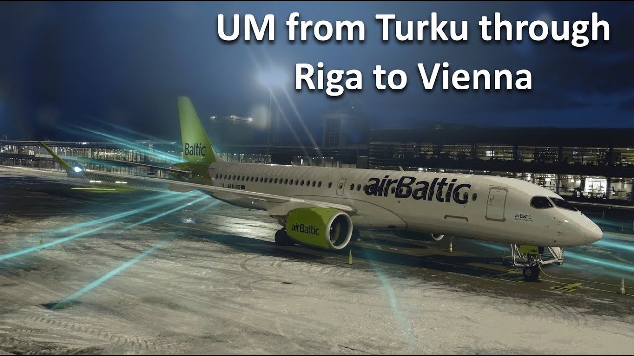 My airBaltic flight experience | TKU to VIE via RIX (UM)