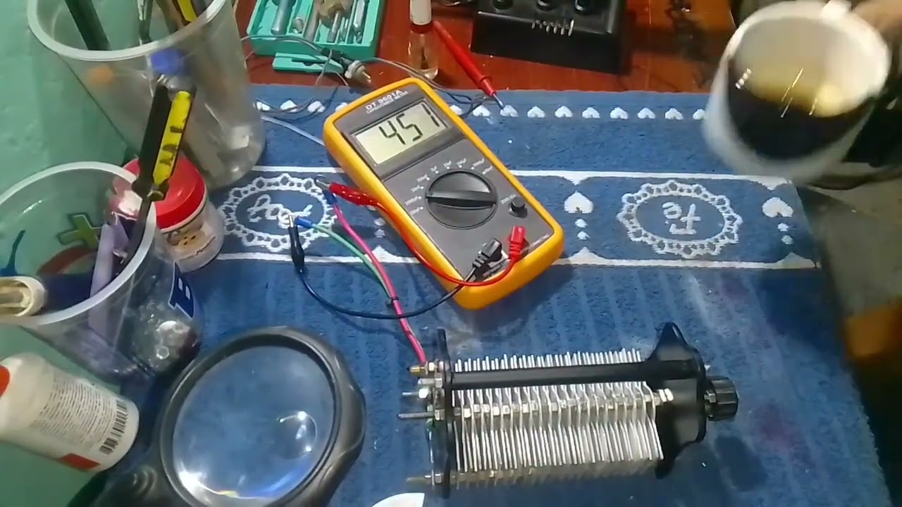 capacitor variável  casseiro