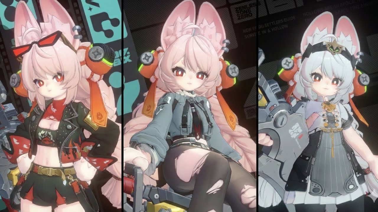 Zhao COSPLAYS other characters in ZZZ