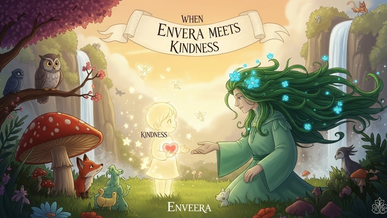 WHEN KINDNESS MEETS ENVEERA..STORY OF A GIRL..MORAL STORY..TINY DREAMS ANIMATION