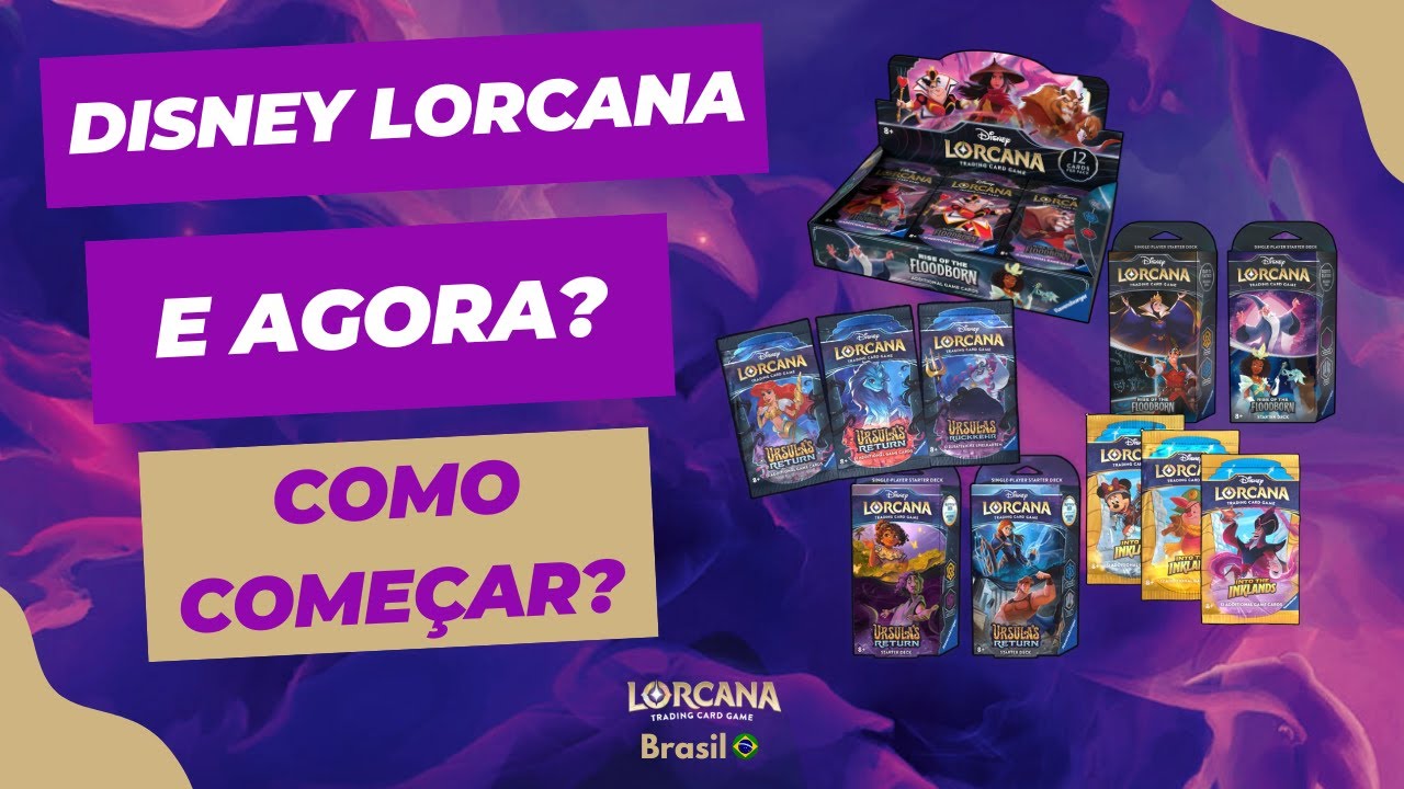 Disney Lorcana: Como começar agora que chegou no Brasil?