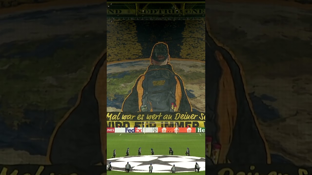 Another breathtaking Dortmund tifo! 😍🔊