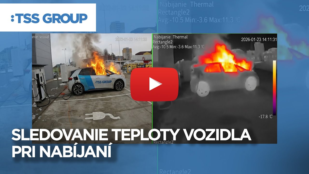 Sledovanie teploty vozidla pri nabíjaní | TSS Group